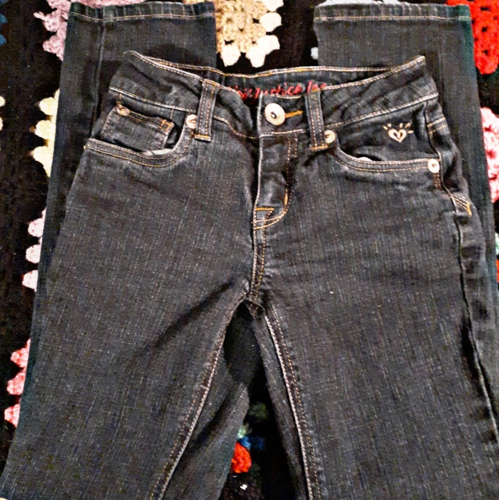 GIRLS JUSTICE JEANS